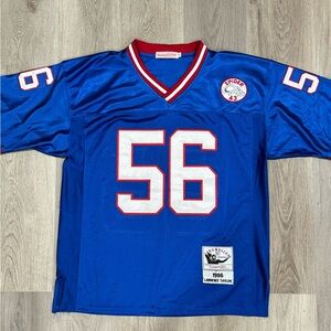 SOLD Lawrence Taylor #56 New York Giants Mitchell Ness Throwback Jersey Sz 50